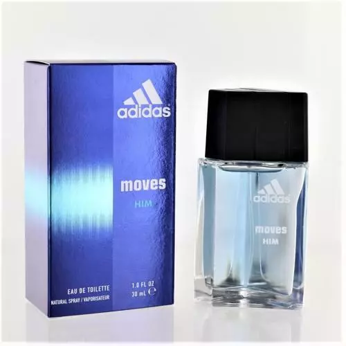 ADIDAS MOVES by Adidas 1.0 OZ EAU DE TOILETTE SPRAY NEW in Box for