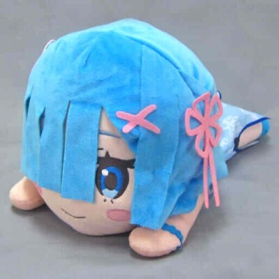 RARE Re:Zero Rem Dragon Dress Lying Mega BIG Plush doll from JAPAN