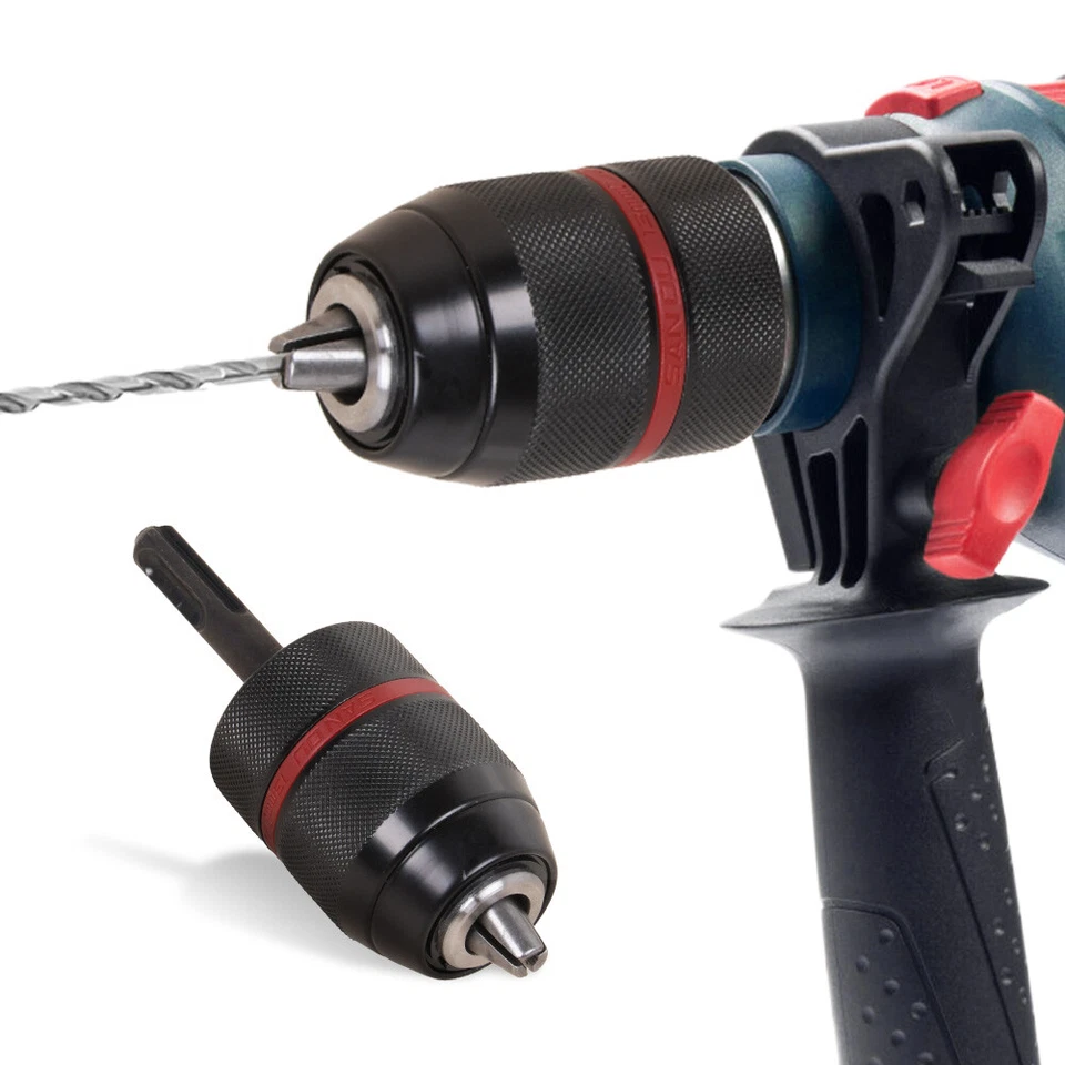 Profi SDS-Plus Schnellspann Bohrfutter mit Adapter für Bohrmaschine Ø1.5-13mm~ - Bild 4 von 4