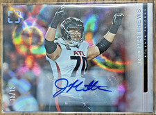 2025 Panini Photogenic NFL Jake Matthews Silver /15 Autograph #123