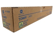 Genuine Konica Minolta TN319Y (A11G230) Yellow Toner Cartridge - NEW SEALED