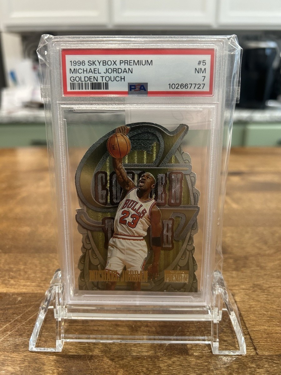 1997 Skybox Premium Golden Touch die-cut