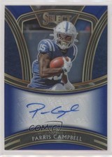 2020 Panini Select Signatures Blue Prizm 51/99 Parris Campbell #SS-PCA Auto 0g65