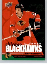 2025-26 Upper Deck Chicago Blackhawks Centennial Green Parallels Pick From List