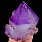 0.44kg Natural Amethyst Cluster Mineral Specimen/Bolivia China Healing Gift