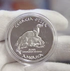 2017 Jamul Nation Cherokee Indian Georgia Otter 1oz 999 Silver Round