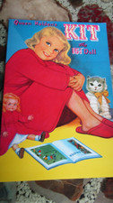 QUEEN HOLDEN Vintage KIT The 15 1/2" DOLL Paper DOLLS BOOKLET - 1985
