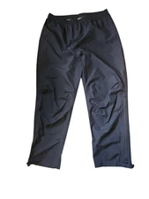 Cabela's Gore-tex Paclite River Pants Mens XL Polyester Black Fishing Outdoors