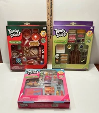 3 SETS TEENY TINIES MINI FOOD 20 PIECE MINIATURE HOLIDAY PARTY CHARCUTERIE LUNCH