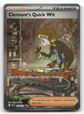 Clemont's Quick Wit 243/191 Surging Sparks Pokemon Holo NM on eBay