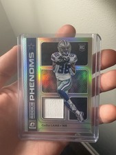 2020 CeeDee Lamb Panini Donruss Optic Football Jersey Card #RP-6 Rookie. rookie card picture