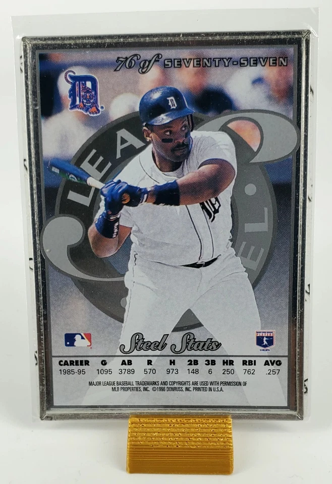 1996 Leaf Preferred - Steel Cecil Fielder #76 промо - Изображение 3 из 4