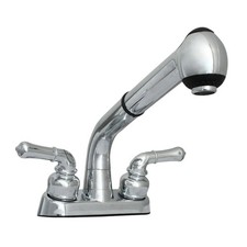 -4226224PO-ATP-CP Universal Laundry Tub Faucet Pull Out Spray Spout Non-metallic