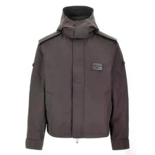 Emporio Armani Logo Applique Blouson Jacket