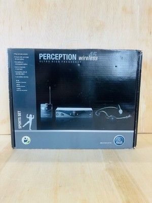 AKG Perception Wireless Mic 45 Ultra High Frequency Presenter Set Complete