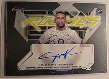2025 Topps Finest UFC Finest Carlos Prates Auto #FRA-CP