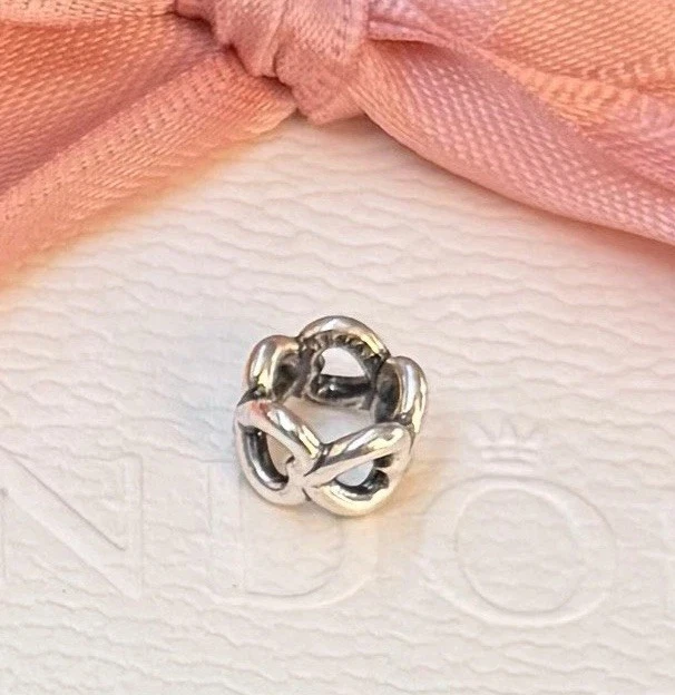 Original Pandora „Open Heart Spacer“ Charm 925 Silber #790454 - Bild 3 von 3