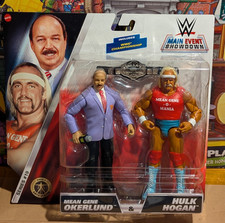 WWE MAIN EVENT SHOWDOWN:  HULK HOGAN & MEAN GENE OKERLUND SET (NEW)