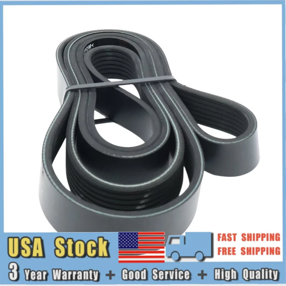 EPDM Serpentine Belt 7PK1905 for Toyota Camry Pontiac Vibe Scion xB 2.4L DOHC - Image 2 of 4