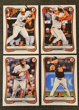 2026 Bowman Baltimore Orioles Complete Team Set, 4 Cards, Basallo, Holliday