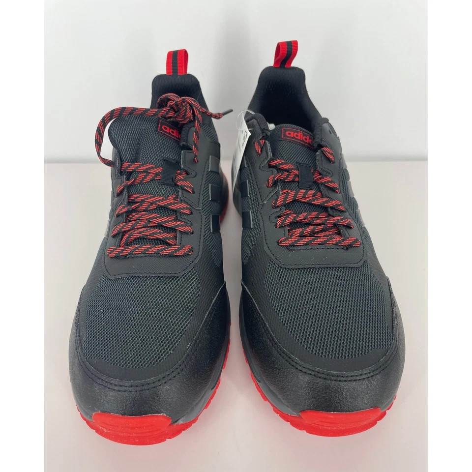 Adidas Rockadia Trail 3.0 Hombres Talla US 11 Negro/Noche Met/Rojo EG3485 Zapatos Nuevos con Etiquetas Foto 2 de 4
