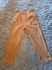 VANS Kids Courdoroy Pants Elastic Waist Brown Size 24