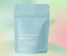 Nuskin NU SKIN My NuDay 360 Feel Calm Stress Dietary Supplement 90 Caps tw