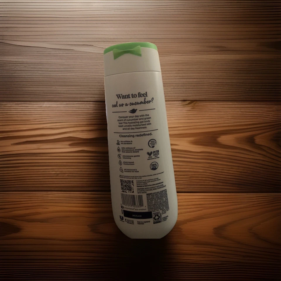 Dove Refresh Cucumber + Green Tea Body Wash, 20 fl oz - Image 2 of 2