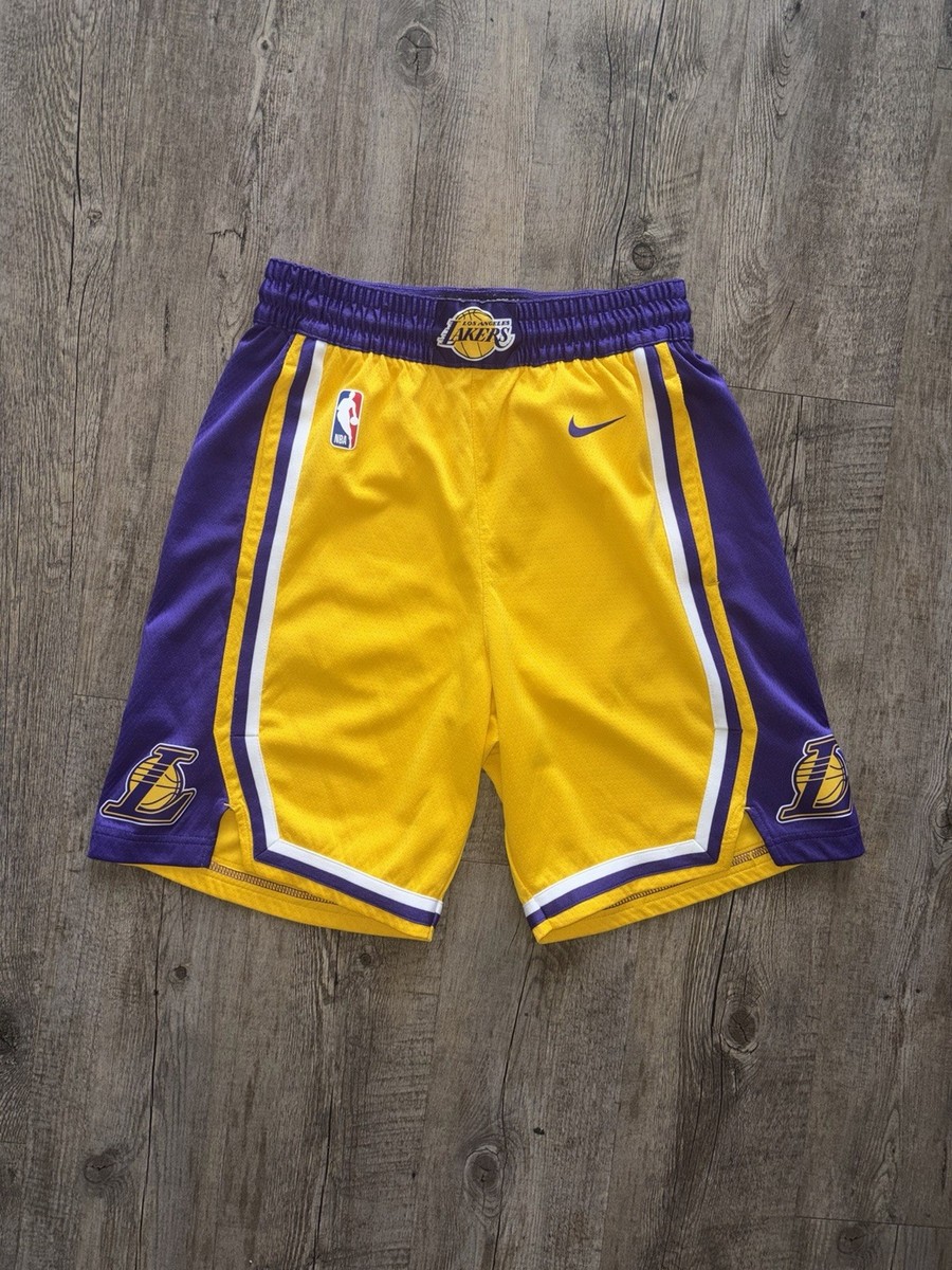 NIKE LOS ANGELES LAKERS ICON EDITION SWINGMAN SHORTS AJ5617-728