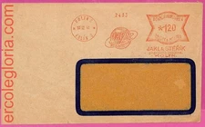 ak1083 - Bohemia and Moravia - Postal HISTORY - Mechanical postmark 1941 Auto