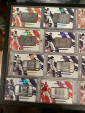 COMPLETE SET OF FIFTY 2024 PANINI IMPECCABLE SILVER BAR HALL OF FAME CARDS