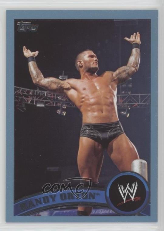 2011 Topps WWE Blue 271/2011 Randy Orton #2 0o5t