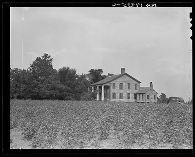 Social Circle Georgia Pharr Plantation House 1937 Abandoned Plantation
