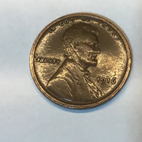 1916 P ; Wheat Penny ; good condition