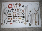 Costume Jewelry Lot Most Vintage Wearable Swarovski Bergere Trifari Sarah Cov ++