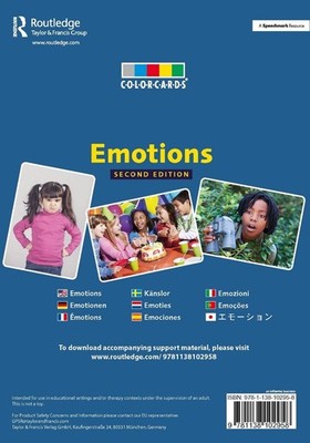 Emotions: Colorcards: 2nd Edition 2nd Edition by Speechmark (English) Cards Book