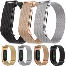 For Google Fitbit Air 2026 Stainless Steel Metal Band Adjustable Wristband Strap