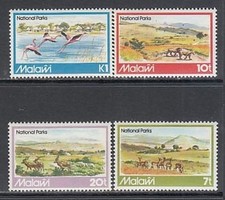 Malawi - Courrier Yvert 378/81 ** Mnh Faune