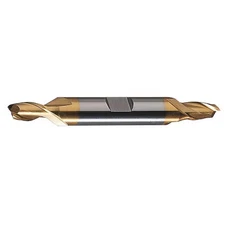 Cleveland C33672 2-Flute Hss Square Double End Mill Cleveland Hd-2-Tn Tin