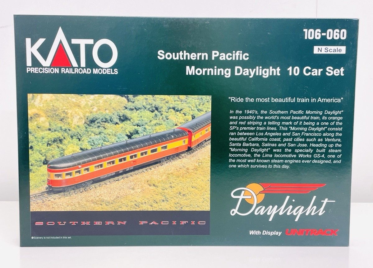 KATO USA 106-6309 サザンパシフィックデイライト 2両増結セット KATO USA 106-6309 サザンパシフィックデイライト 2両増結セット
