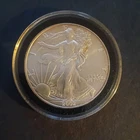 2002 American Silver Eagle 1 oz .999 Fine Silver Dollar