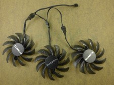 Set of 3 Fan Cooler Fan For Gigabyte GTX 960 GTX 970 GTX 980 PLD08010S12HH 75mm