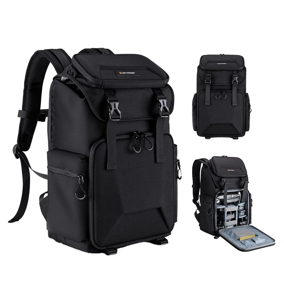 K&F Concept 25L Camera Backpack DSLR/SLR Mirrorless Hard Shell Bag Case for Sony - Image 2 of 4