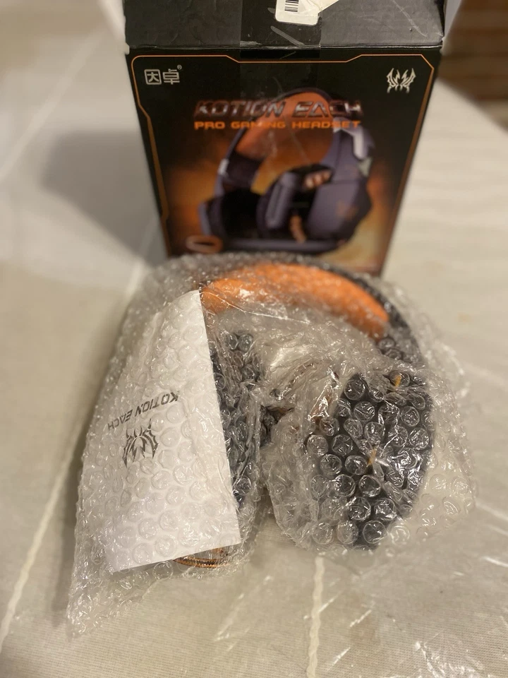 Auriculares para juegos Kotion Each G2000 Pro con micrófono de 3,5 mm para PC móvil portátil Foto 4 de 4