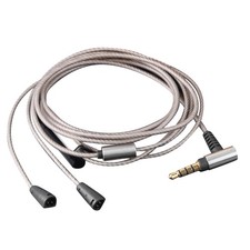 1.2m Audio Cable With Mic For Sennheiser IE 80 IE80S IE8 IE8i IN-EAR Headphone b