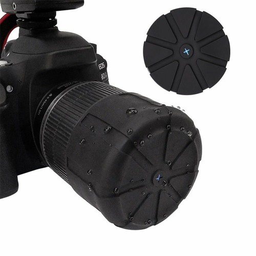 SLR Camera Silicone Protector Lens Cover DSLR protective Waterproof Universal AU - Picture 2 of 7