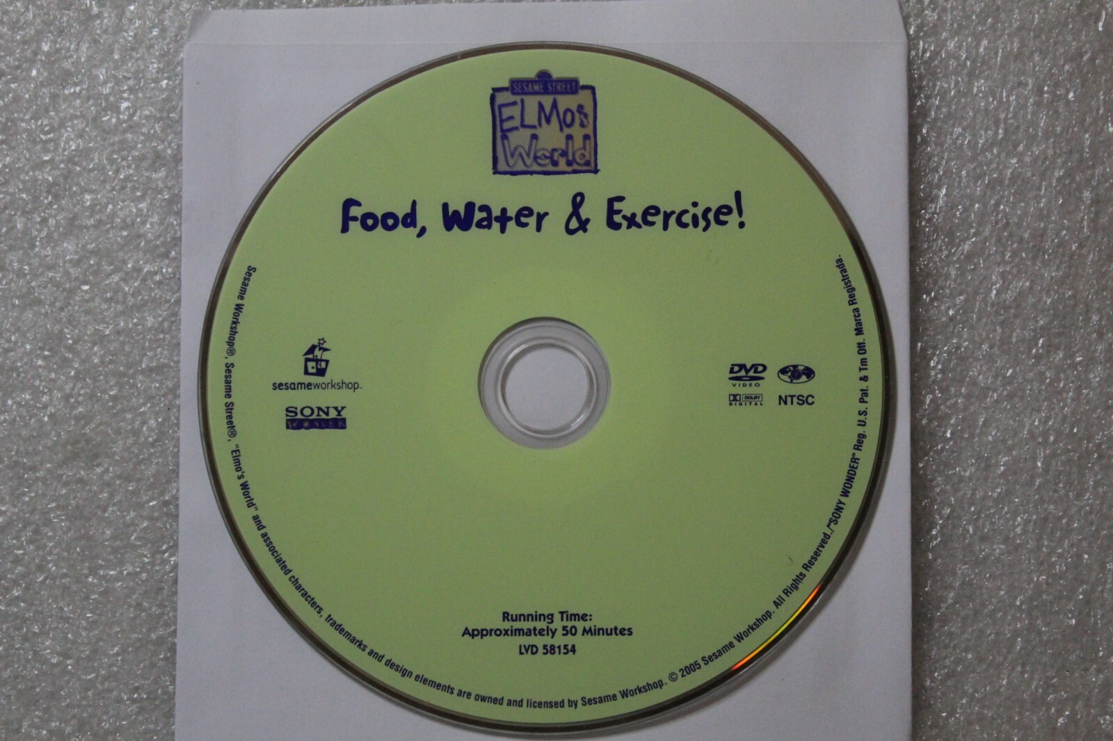 Elmo's World Food, Water & Exercise (DVD, 2009) eBay