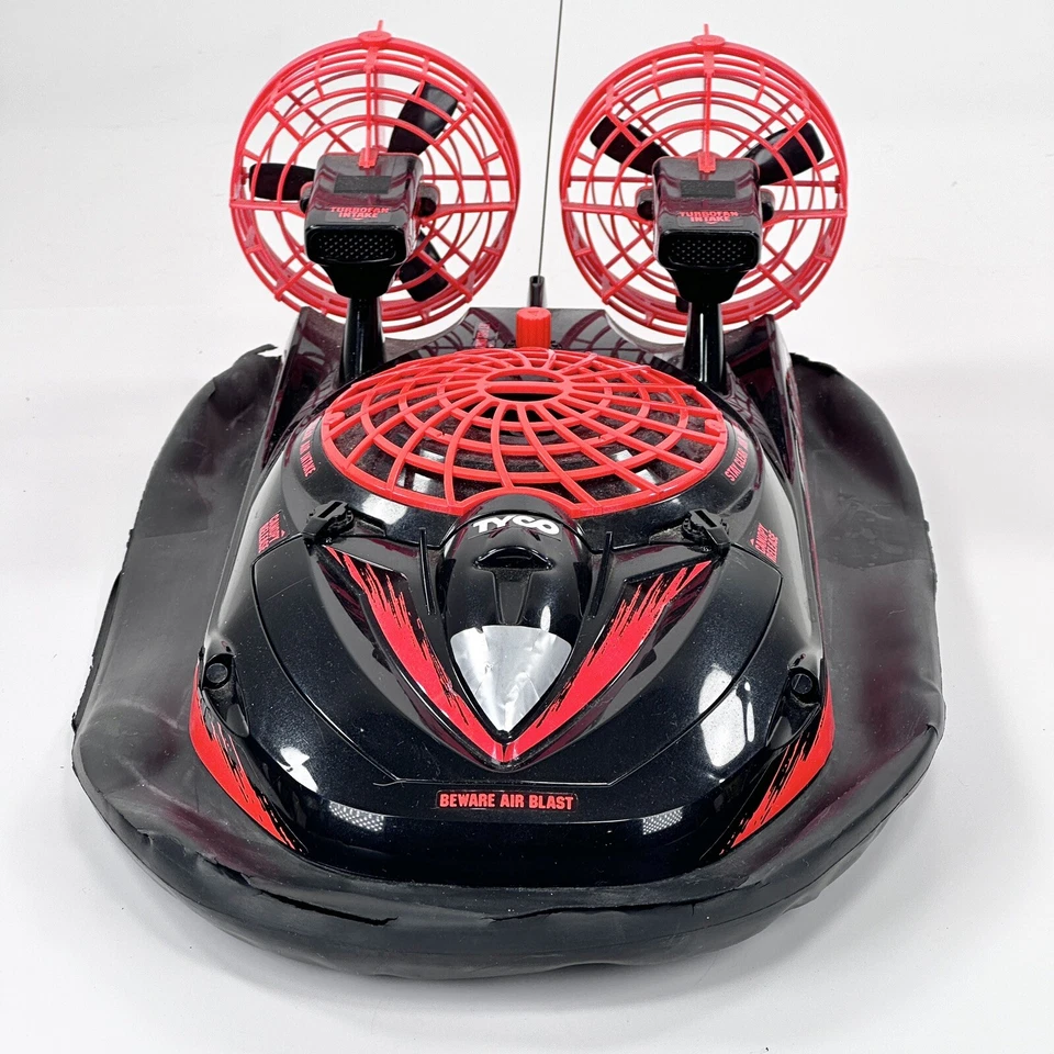 Tyco Mini Typhoon II 2 RC Hovercraft with Controller Works NEEDS NEW RUBBER - Image 2 of 4
