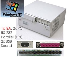 COMPUTER WINDOWS NT 4.0 SP6 MIT ISA RS-232 LPT PARALLEL 1,44MB DISKETTEN LW W35