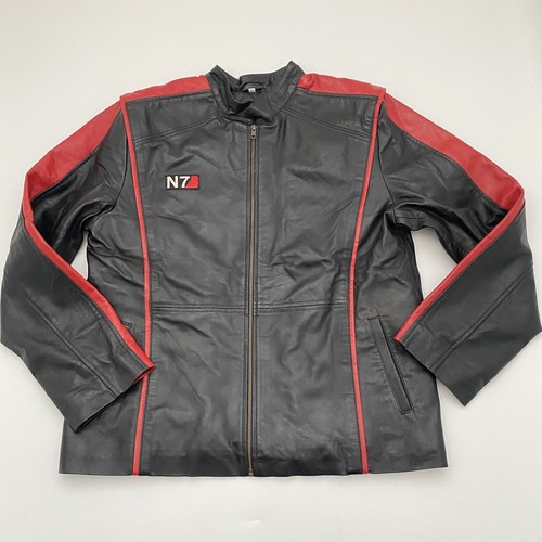 Mass Effect N7 Leather Jacket L 